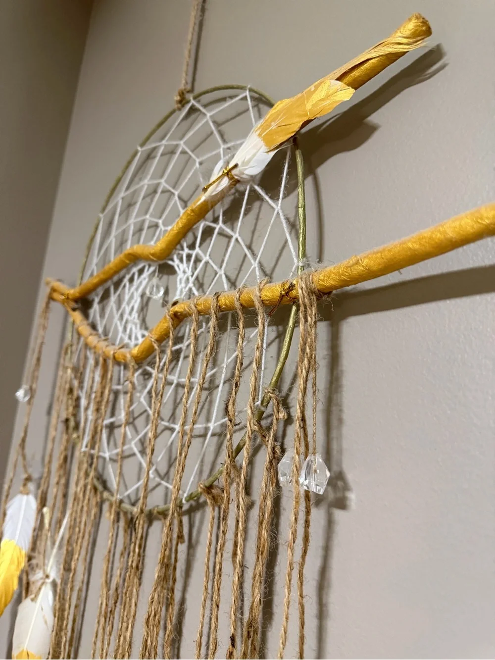Altar’d State Dreamcatchers Gold and White Wall Decor (2)